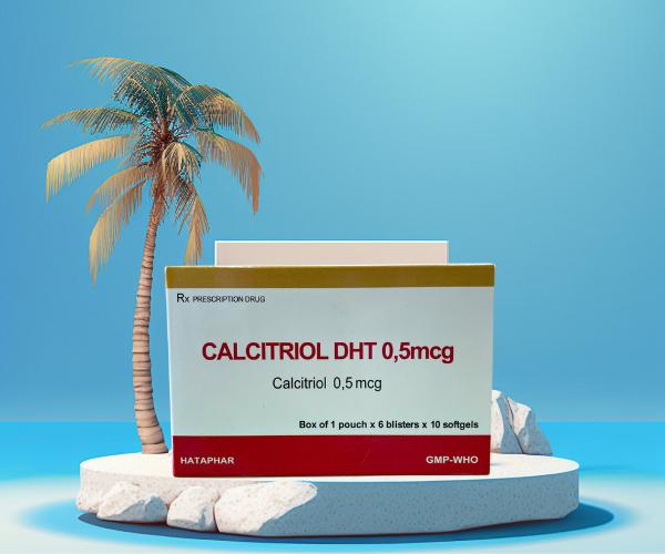 Thuốc điều trị loãng xương hiệu quả Calcitriol DHT 0,5mcg